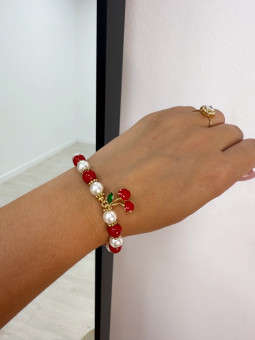PULSERA CEREZA